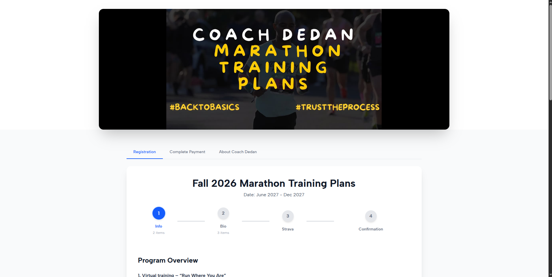 Running Coach